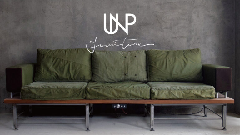 Making of furniture「Military Fabric Speaker Sofa」