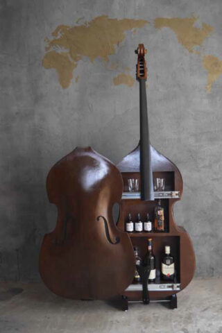 Double Bass Shelf / T1.20 – ウッドベースシェルフ